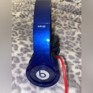 Old School Overear Beats By Dr. Dre Solo Hd In Blue
